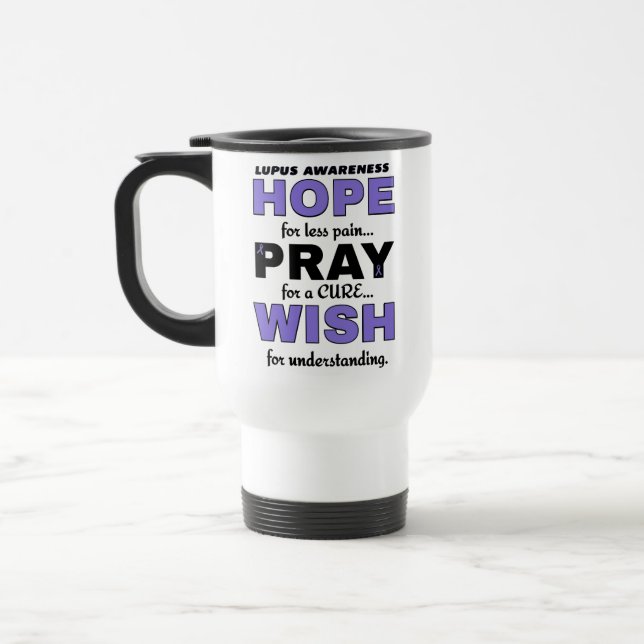 Hope Pray Wish.. Lupus Resemugg (Vänster)