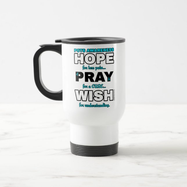 Hope Pray Wish...POTS Resemugg (Vänster)