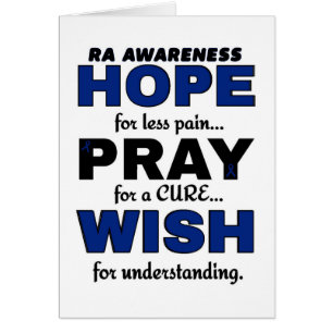 Hope Pray Wish...RA Hälsningskort