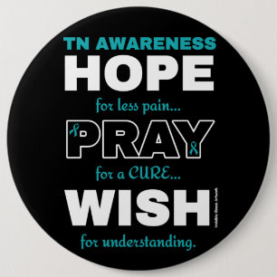 Hope Pray Wish...TN Pinback Button Knapp