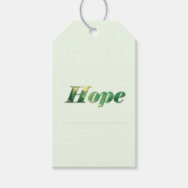 Hope. Presentetikett