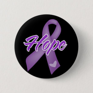 Hope Ribbon - Lila Ribbon Causes Knapp