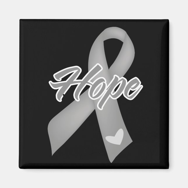 Hope Ribbon - Parkinsons Disease Magnet (Framsidan)