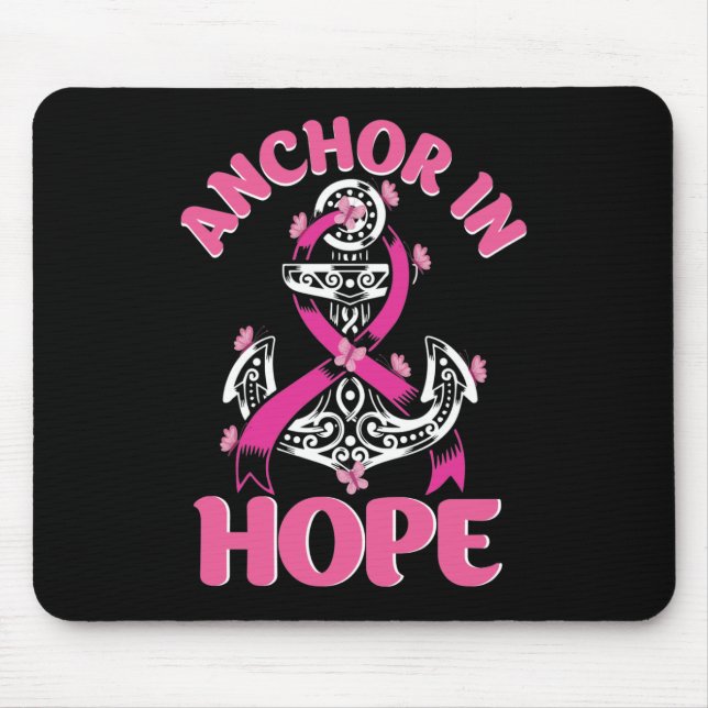HOPE Rosa Ribbon Survivor Fighter Breast Cancer Mo Musmatta (Framsidan)