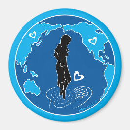 Hope_Round Magnet 3"