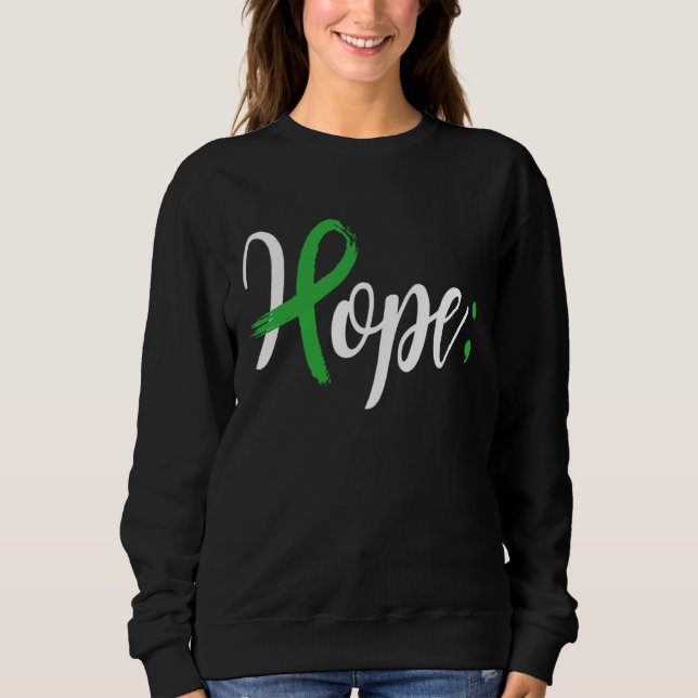 Hope Semicolon Mental Health Awareness Month Suppo T Shirt (Framsida)