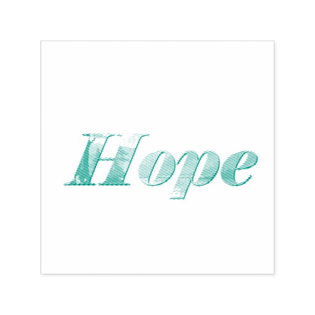 Hope Självfärgande Stämpel (Design)