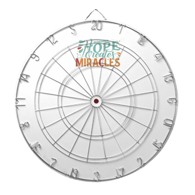 Hope Skapar Miracles Darttavla (Framsidan)