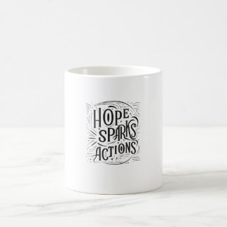 Hope Sparks-åtgärder Kaffemugg