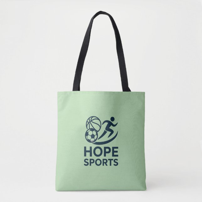 Hope Sports | Idrottsgift, inspirationskvinna Tygkasse (Framsida)
