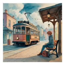 Hope Station – Känslomässig Vattenfärgstramponerin