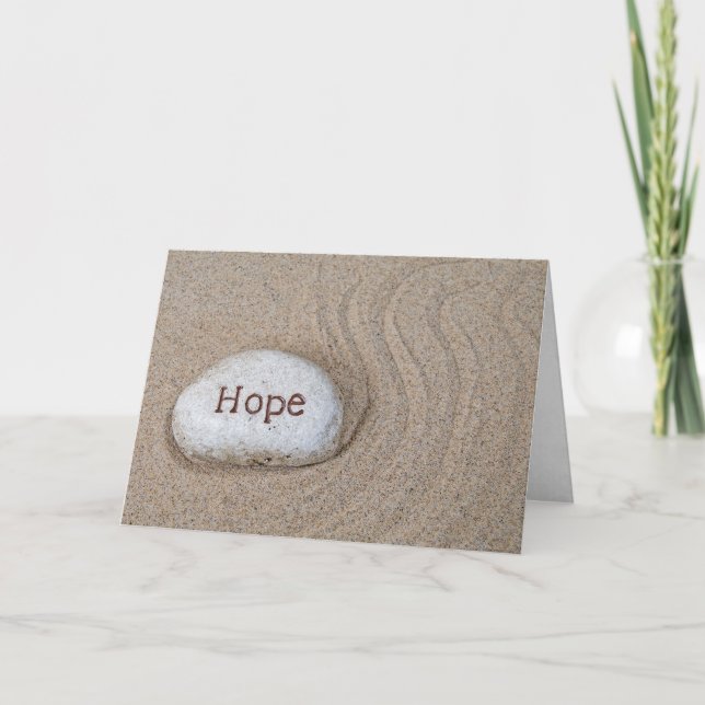 Hope Stone in Sand Kort (Framsida)