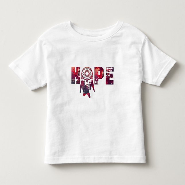Hope Toddler Shirt T Shirt (Framsida)