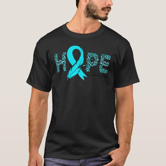 Hope Trigeminal Neuralgia Awareness Survivor Fight T Shirt (Framsida)