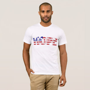 Hope, USA:s Flagga Barack Obama Shirt T-shirt