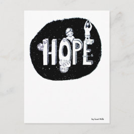 HOPE - variable Hoffnung Vykort