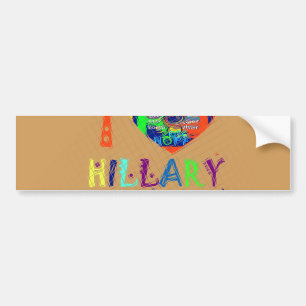 Hope Vote Blue Loely Reflection Fantastisk Hillary Bildekal