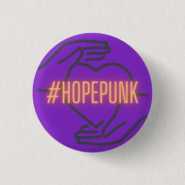 HopePunk Pin Knapp (Framsida)