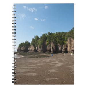 Hopewell Rocks och Ocean Tidal Exploration Anteckningsbok