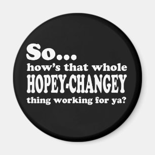Hopey-Changey sak Magnet