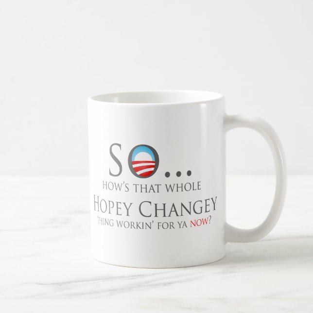 HopeyChangey2 Kaffemugg (Höger)