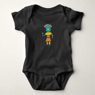 Hopi Doll Blue Star Kachina T Shirt
