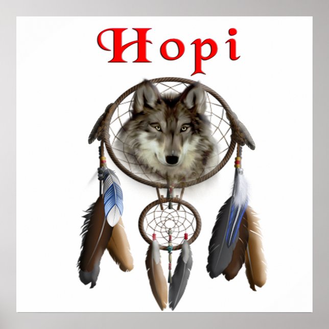 Hopi Indians Poster (Framsidan)
