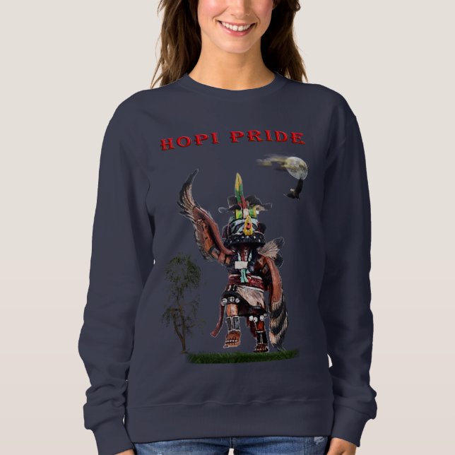 Hopi Kachina doll T Shirt (Framsida)