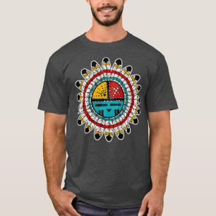 Hopi Kachina Native American Design T Shirt