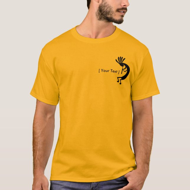 Hopi Kokopelli Tshirt Tee Shirt (Framsida)