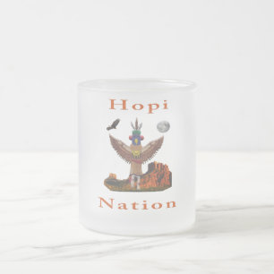 Hopi Nation Frostad Glasmugg