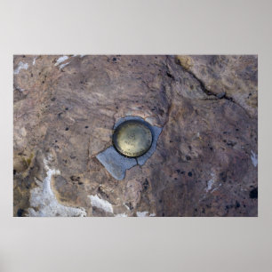 Hopi pekar USGS-markören Poster