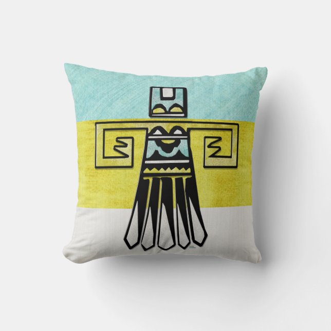 Hopi Pride Native American Tribal Kudde (Framsida)