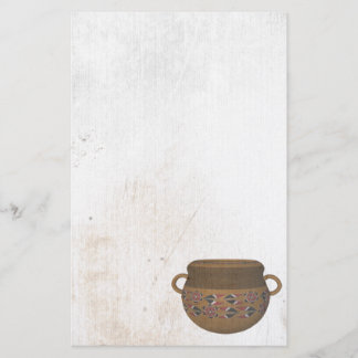 Hopi Pueblo Pottery Stationery Brevpapper