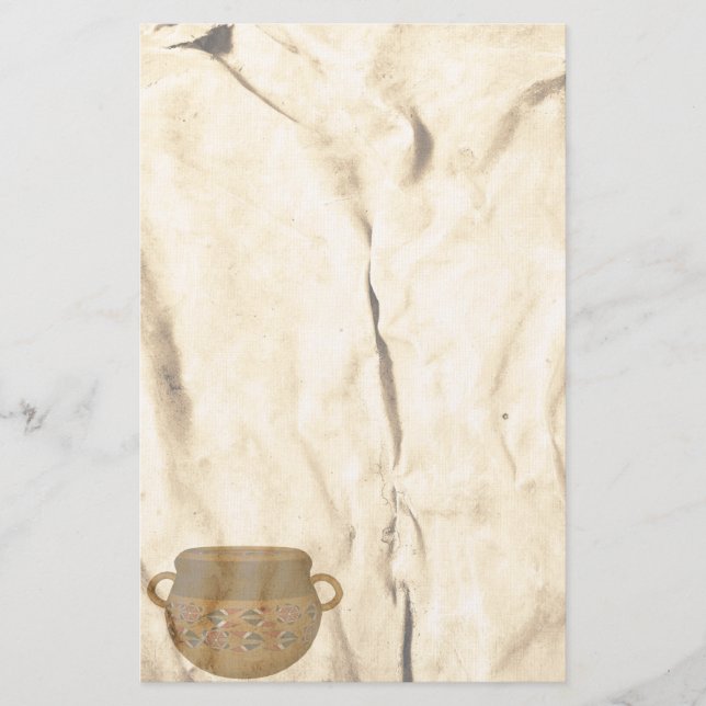 Hopi Pueblo Pottery Stationery Brevpapper (Framsida)
