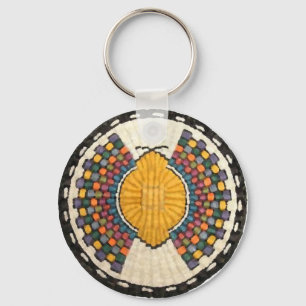 Hopi Snake Motif Vintage Native American Nyckelring