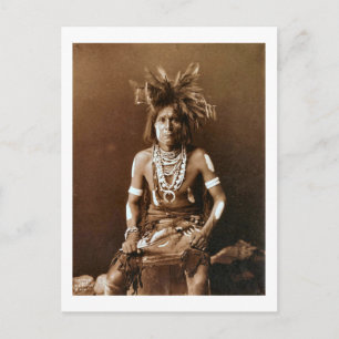Hopi Snake Priest ca. 1900 Vykort