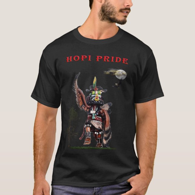 Hopi urinvånare t shirt (Framsida)