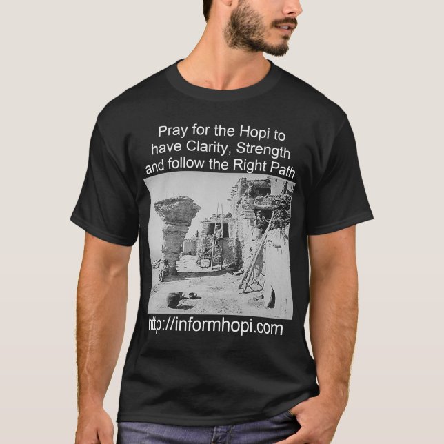 Hopiservicemanar skjorta t-shirt (Framsida)