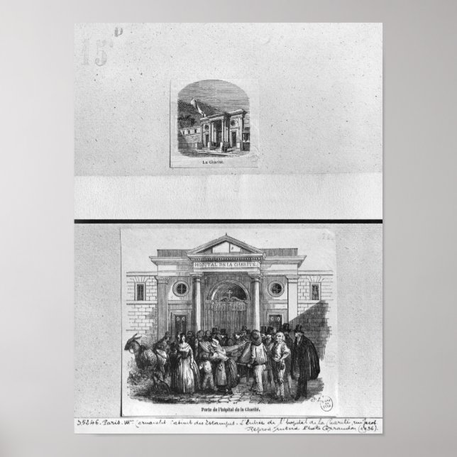 Hopital de la Charite Poster (Framsidan)