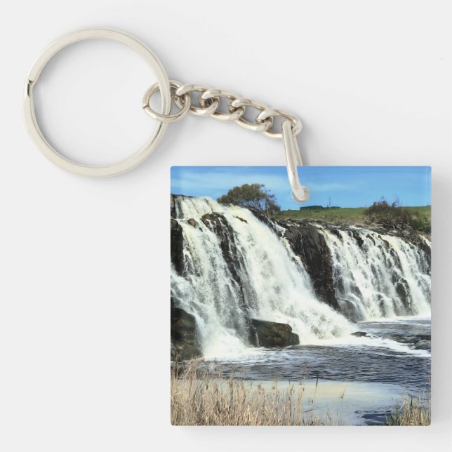 Hopkins Falls strömmande vatten (Framsidan)