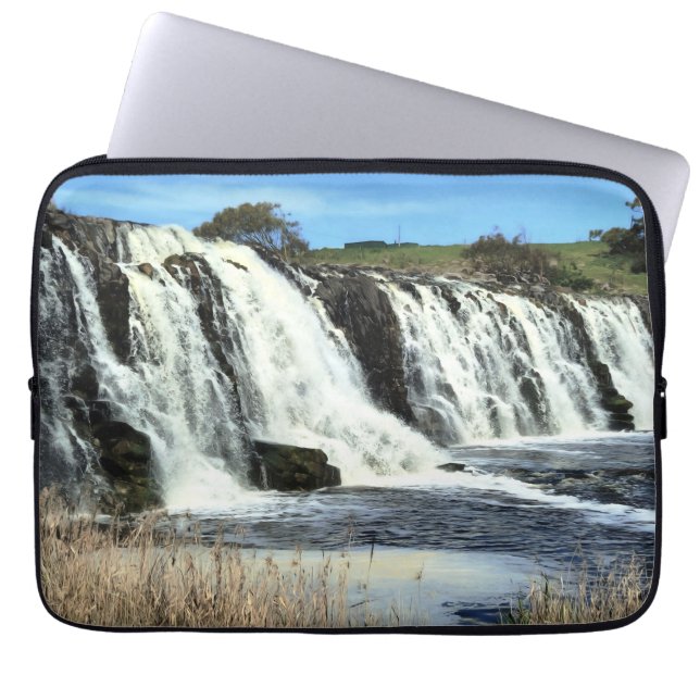 Hopkins Falls strömmande vatten Laptop Fodral (Framsidan)