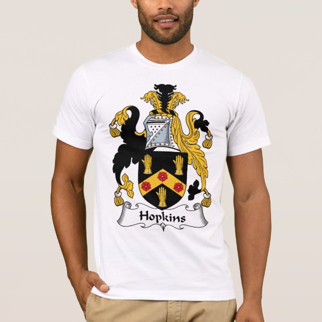 Hopkins familjvapensköld tee shirt (Framsida)