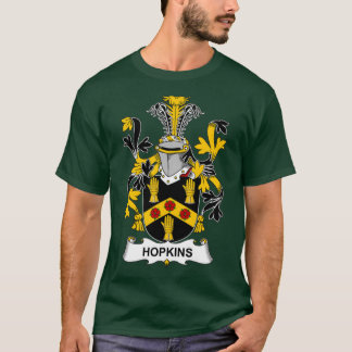 Hopkins Jackar Arm Family Crest T Shirt