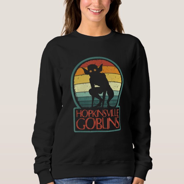 Hopkinsville Goblins Retro Kentucky Alien Kryptid T Shirt (Framsida)