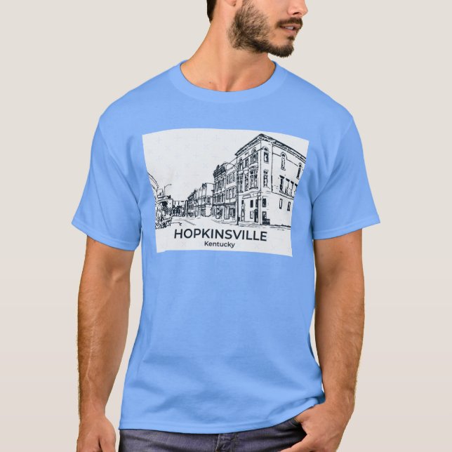 Hopkinsville Kentucky T Shirt (Framsida)