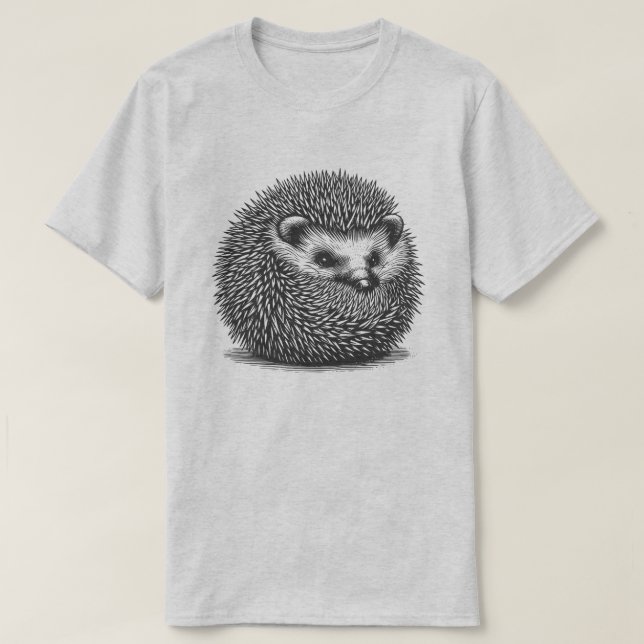Hopkurad Igelkott T Shirt (Design framsida)