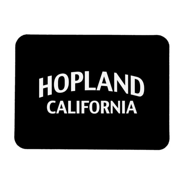 Hopland California Magnet (Horisontell)