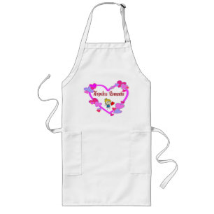 Hopless Romantic Apron Långt Förkläde