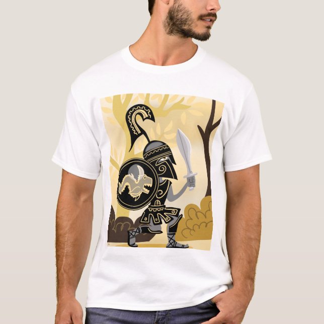 Hoplite T Shirt (Framsida)